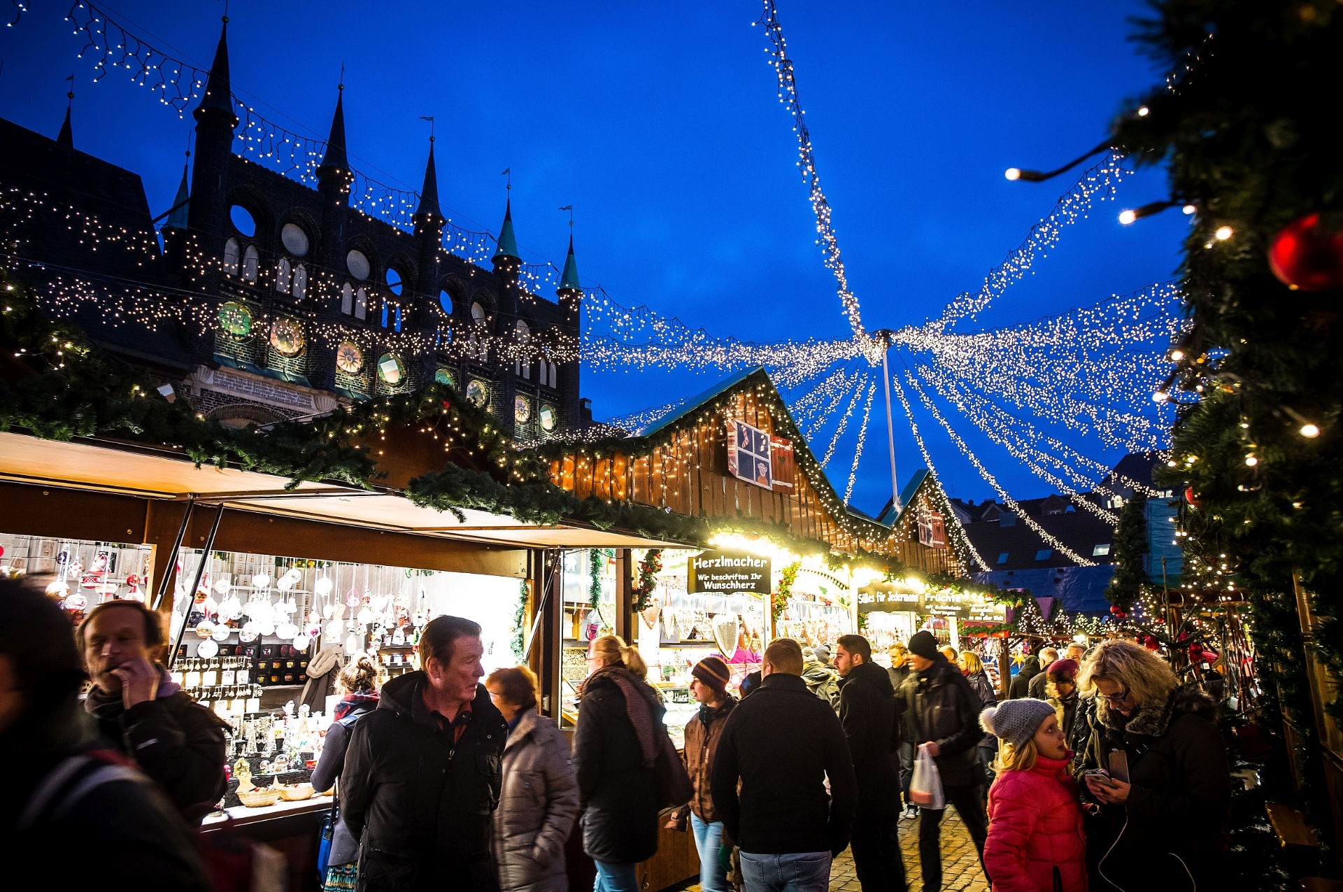 Julemarked i Lübeck